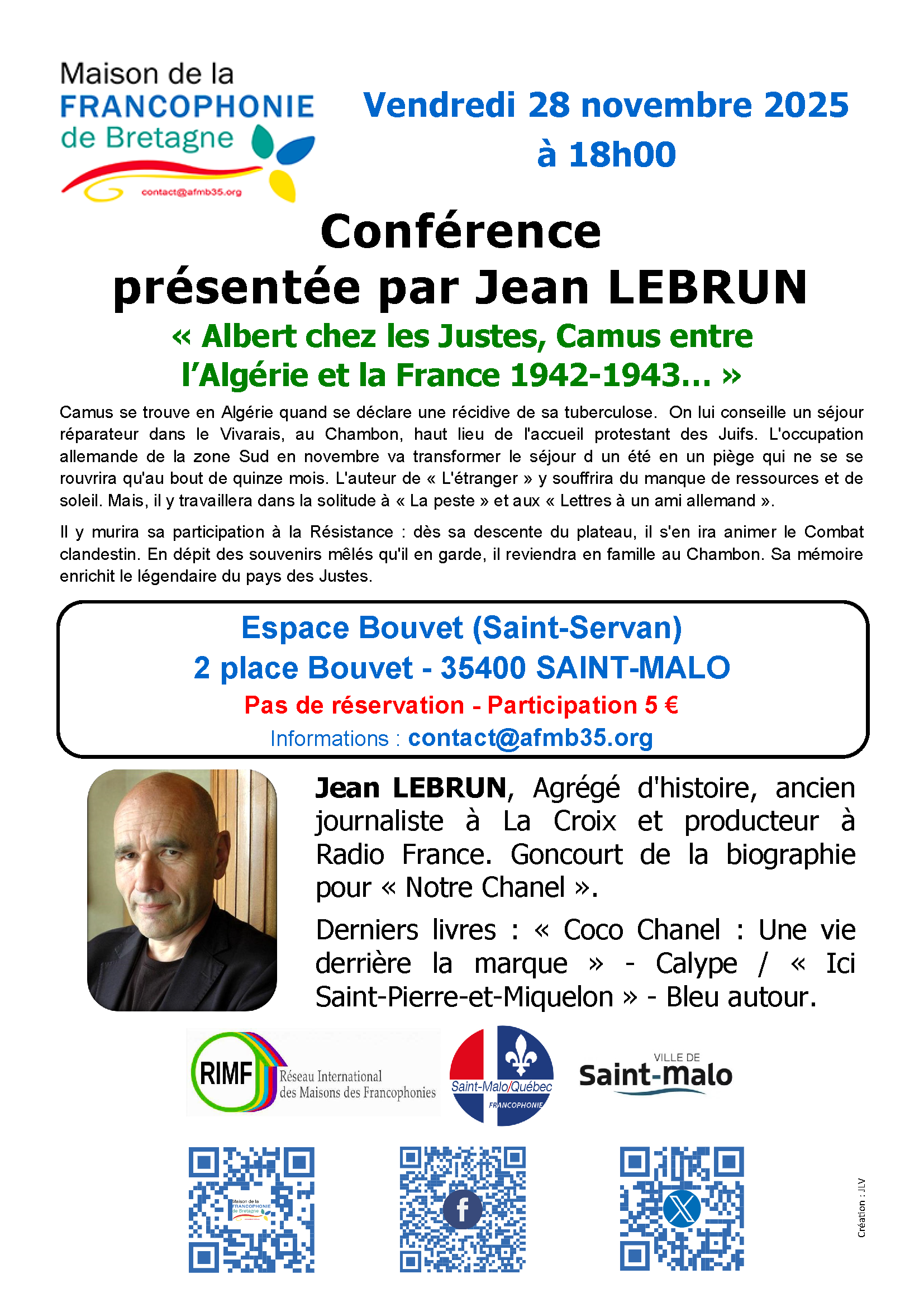 Albert chez les Justes par Jean LEBRUN